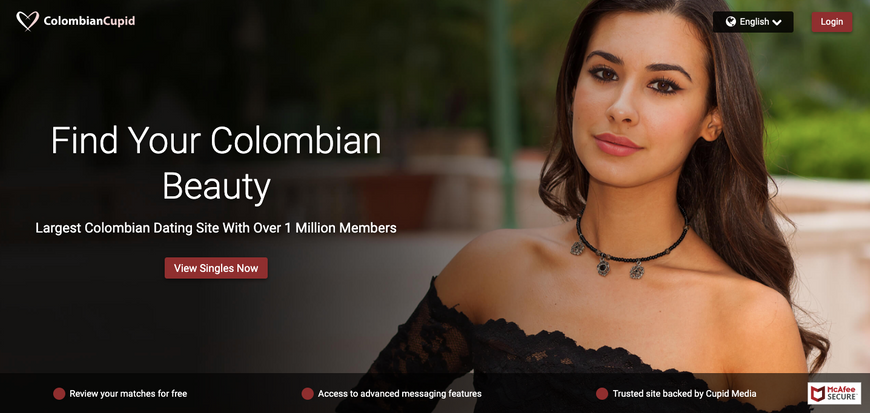 Gorgeous Colombian woman