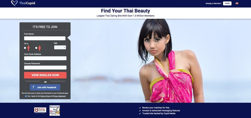 Thai cupid registration
